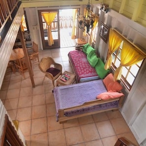 Living area - Koko Acqua Lodge (Bocas del Toro)