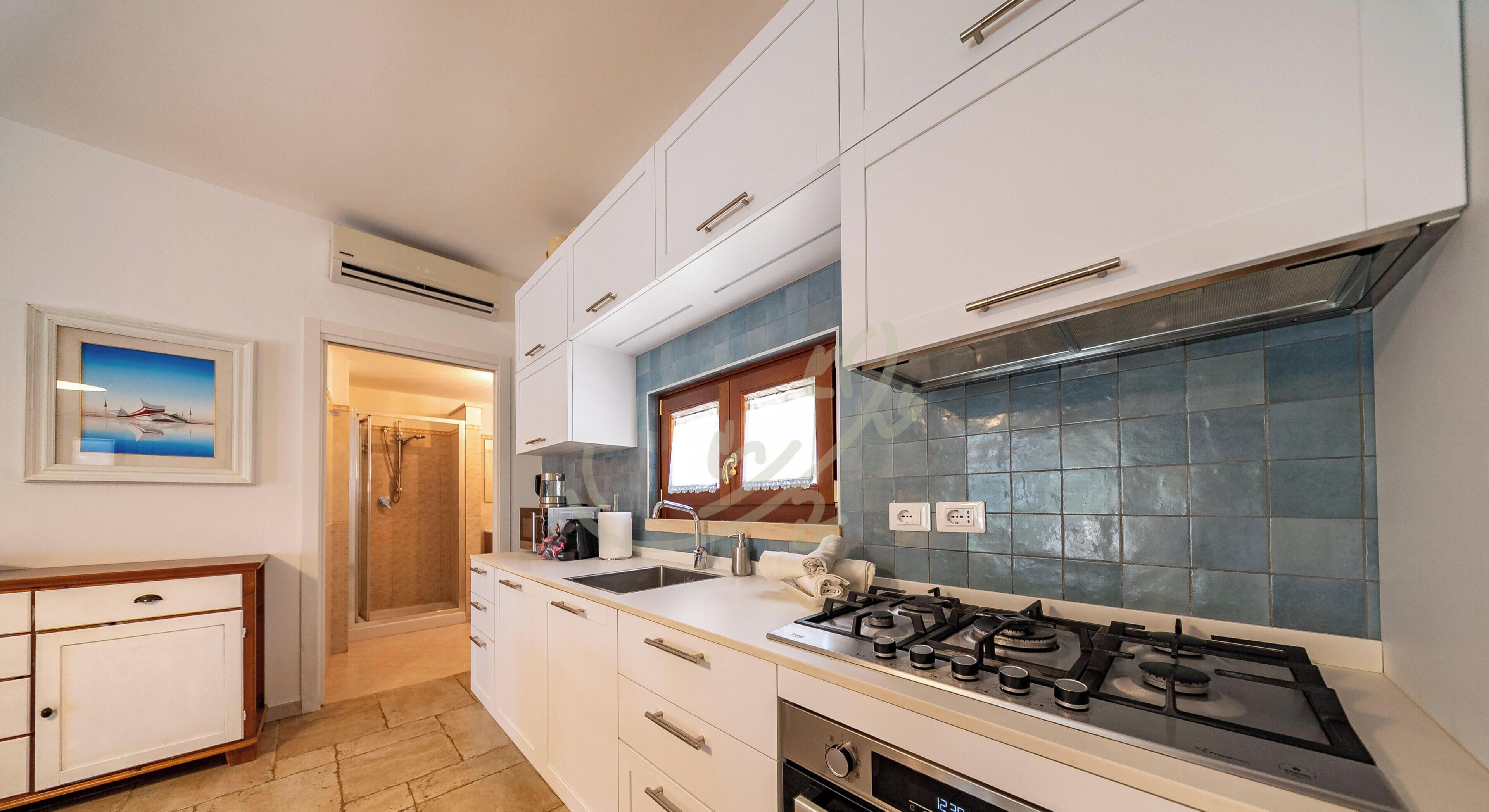 Villa, 3 Bedrooms | Private kitchen | Coffee/tea maker, full-size fridge, oven, stovetop