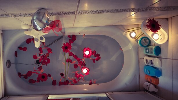 City Penthouse, City View | Deep soaking bathtub - Aslan Apart (Izmir)