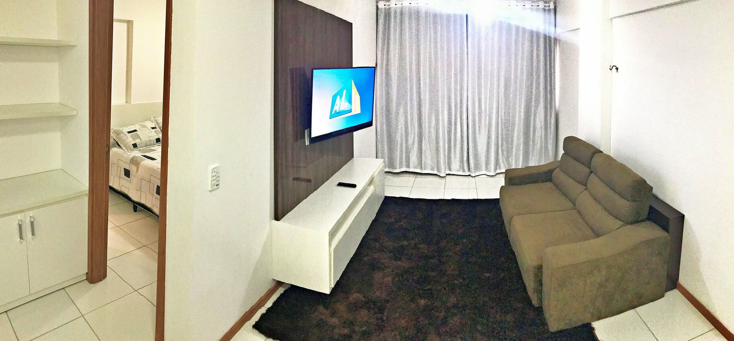 Apartment | Living area | 42-inch Smart TV with digital channels, TV, Netflix