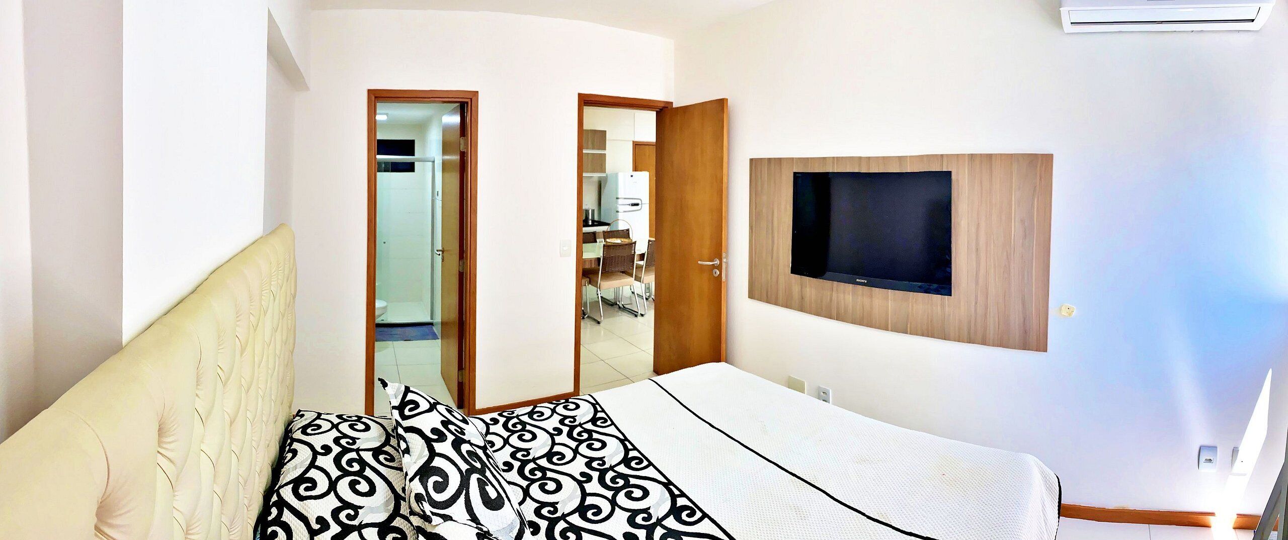 公寓 | 1 多间卧室、高档床上用品、加厚床垫、特色家居