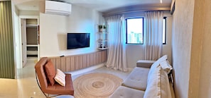 Apartment (1007) | Living area | 42-inch Smart TV with digital channels, TV, Netflix