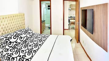 Apartment | 1 bedroom, premium bedding, pillowtop beds, individually furnished