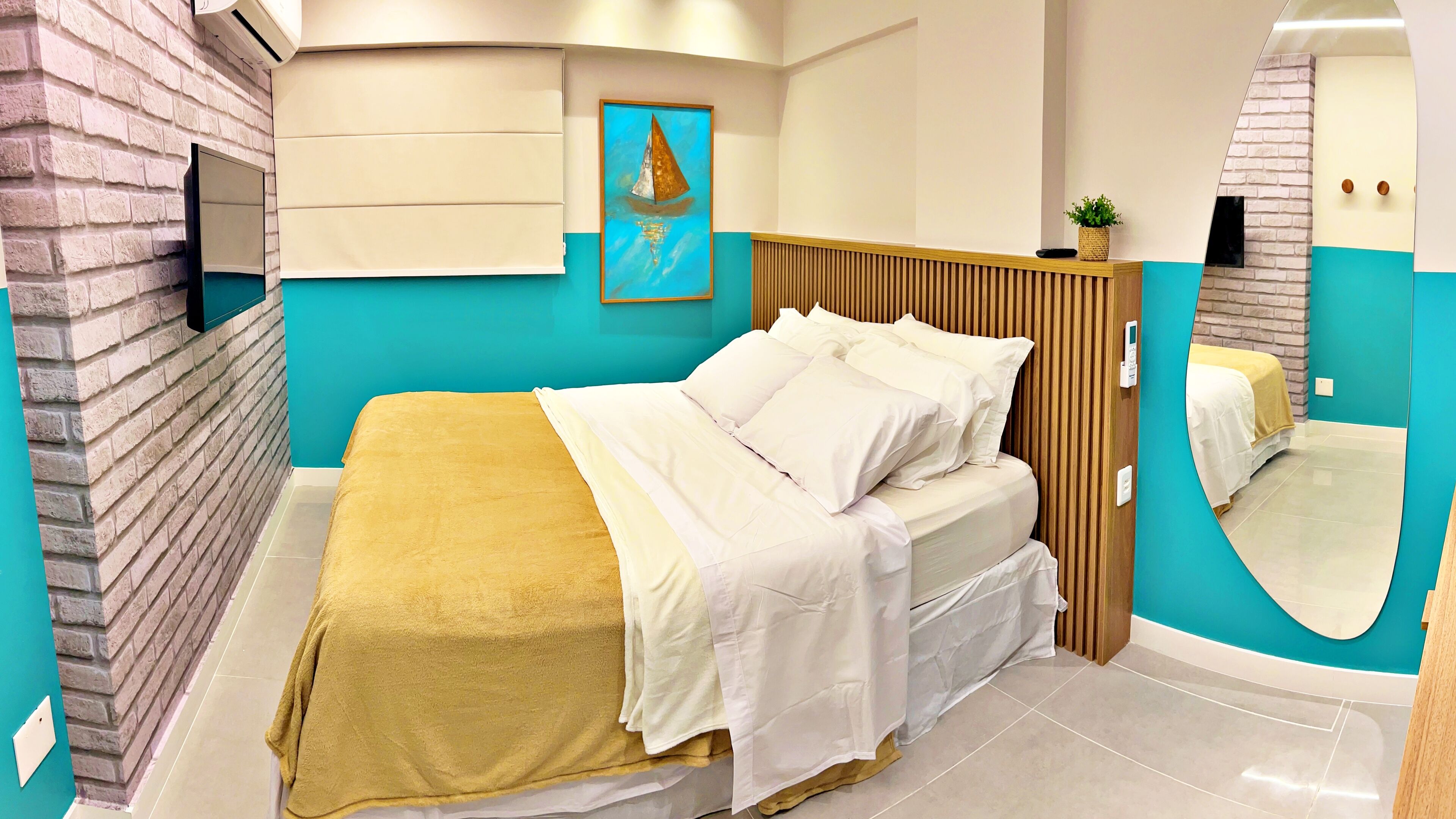 1 habitación, ropa de cama de alta calidad y camas con pillow-top 