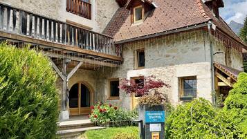 Voorkant van accommodatie