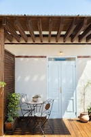 Luxury Double Room, 1 Queen Bed | Terrace/patio