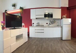 Deluxe-Apartment, 1 Schlafzimmer | Wohnbereich