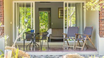 Chambre Deluxe avec lits jumeaux | Vue de la chambre