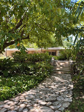 Façade de l’hébergement