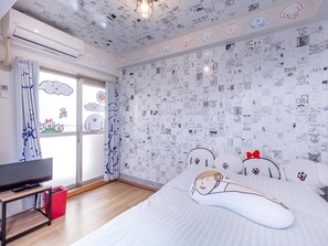 Triple Room (A) | Free WiFi, bed sheets, wheelchair access - Marugott Hotel (Kyoto)