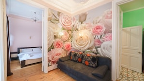 Apartamento familiar, 1 cama de matrimonio con sofá cama | Zona de estar