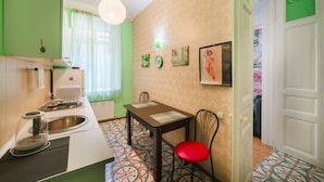 Apartamento familiar, 1 cama de matrimonio con sofá cama | Cocina privada