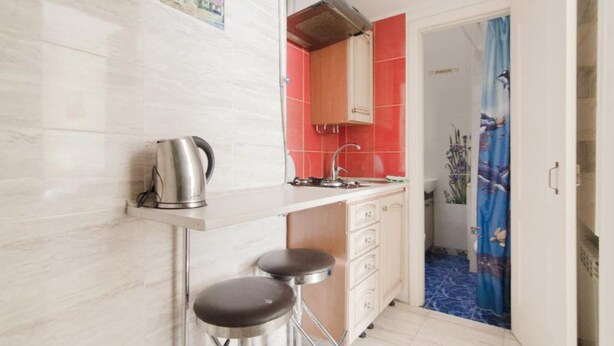 Departamento estándar, 1 cama matrimonial | Cocineta privada