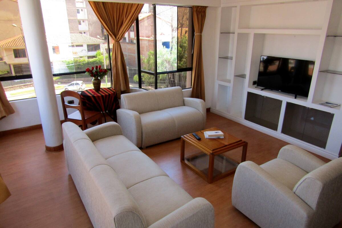 Panoramic Suite, Multiple Beds, City View | Premium bedding, individually decorated, individually furnished, desk
