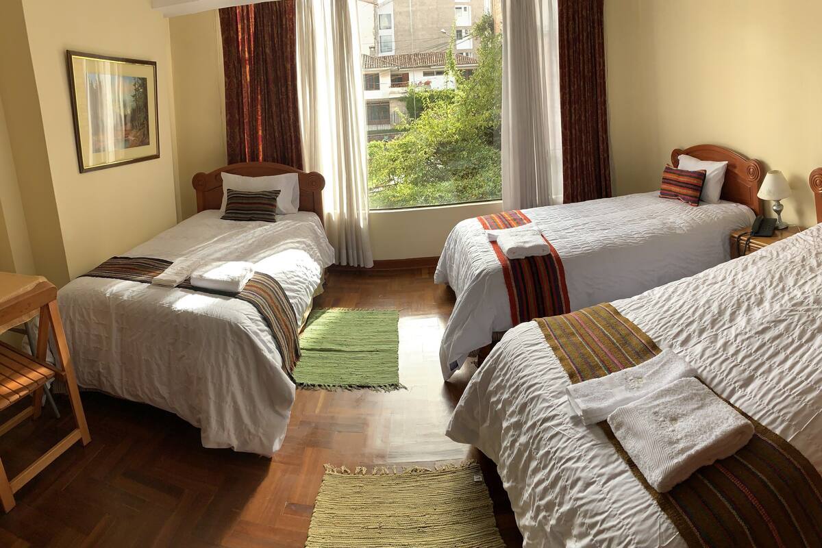 Premium bedding, individually decorated, individually furnished, desk