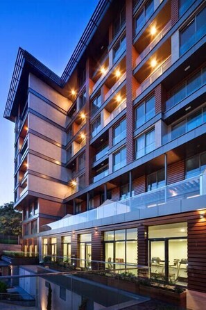 Fassade der Unterkunft