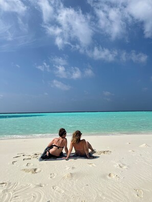 Beach nearby - By The Shade (Hangnaameedhoo)