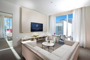 Italienische Bettbezüge von Frette, hochwertige Bettwaren, Zimmersafe