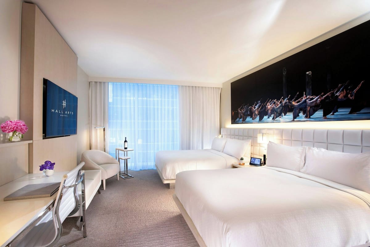 Italienische Bettbezüge von Frette, hochwertige Bettwaren, Zimmersafe