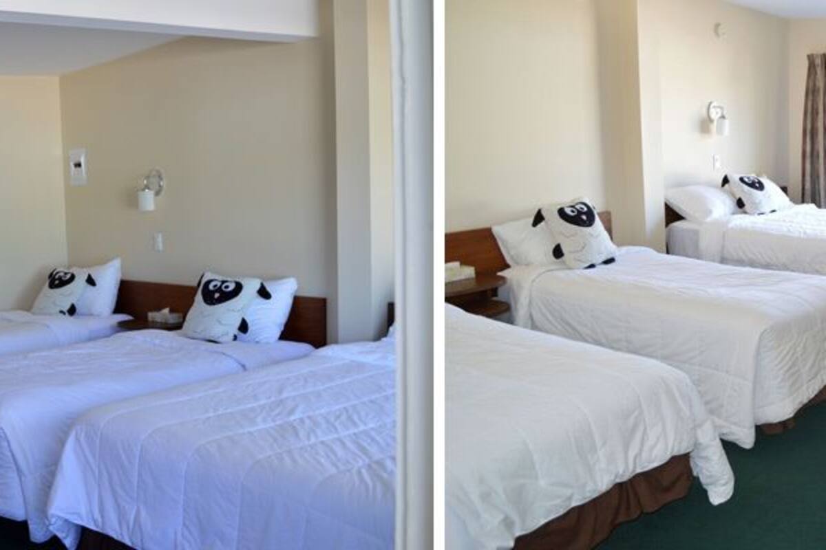 Doppelzimmer, Mehrere Betten | Schreibtisch, schallisolierte Zimmer, Bügeleisen/Bügelbrett