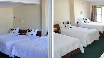 雙人房, 多張床 | 書桌、隔音、熨斗/熨衫板、免費 Wi-Fi