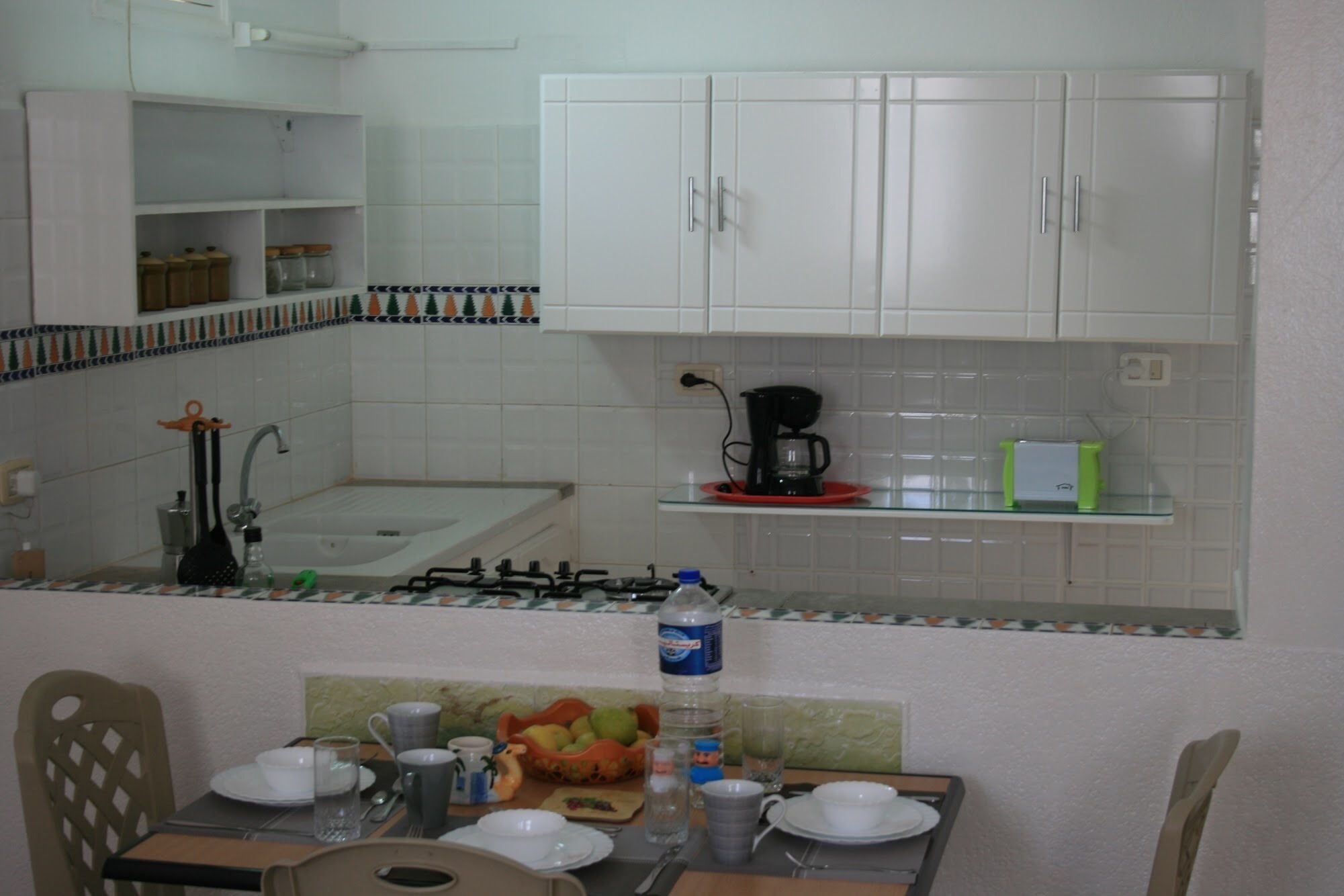 comfort apartment, 2 bedrooms | shared kitchen | full-sized fridge, microwave, oven, stovetop