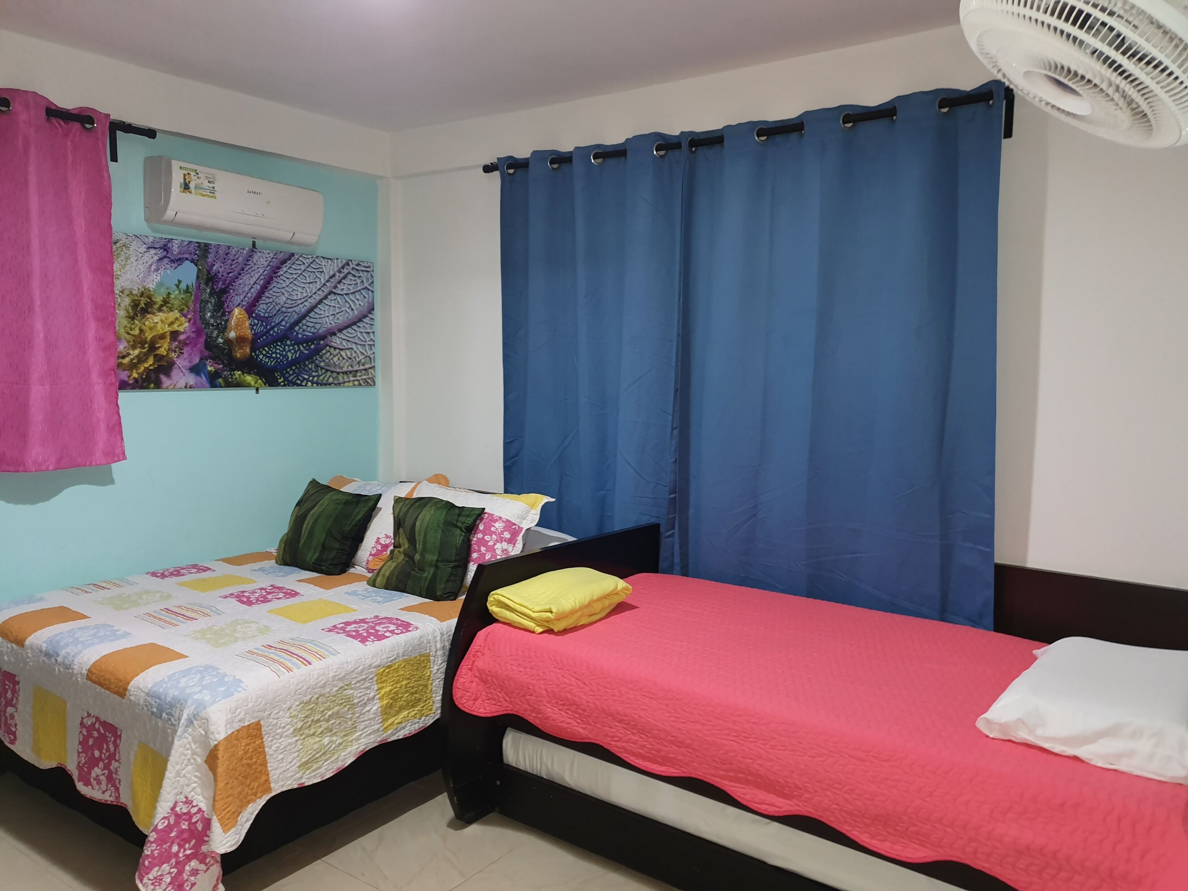 classic quadruple room, multiple beds | down duvets, in-room safe, iron/ironing board, bed sheets