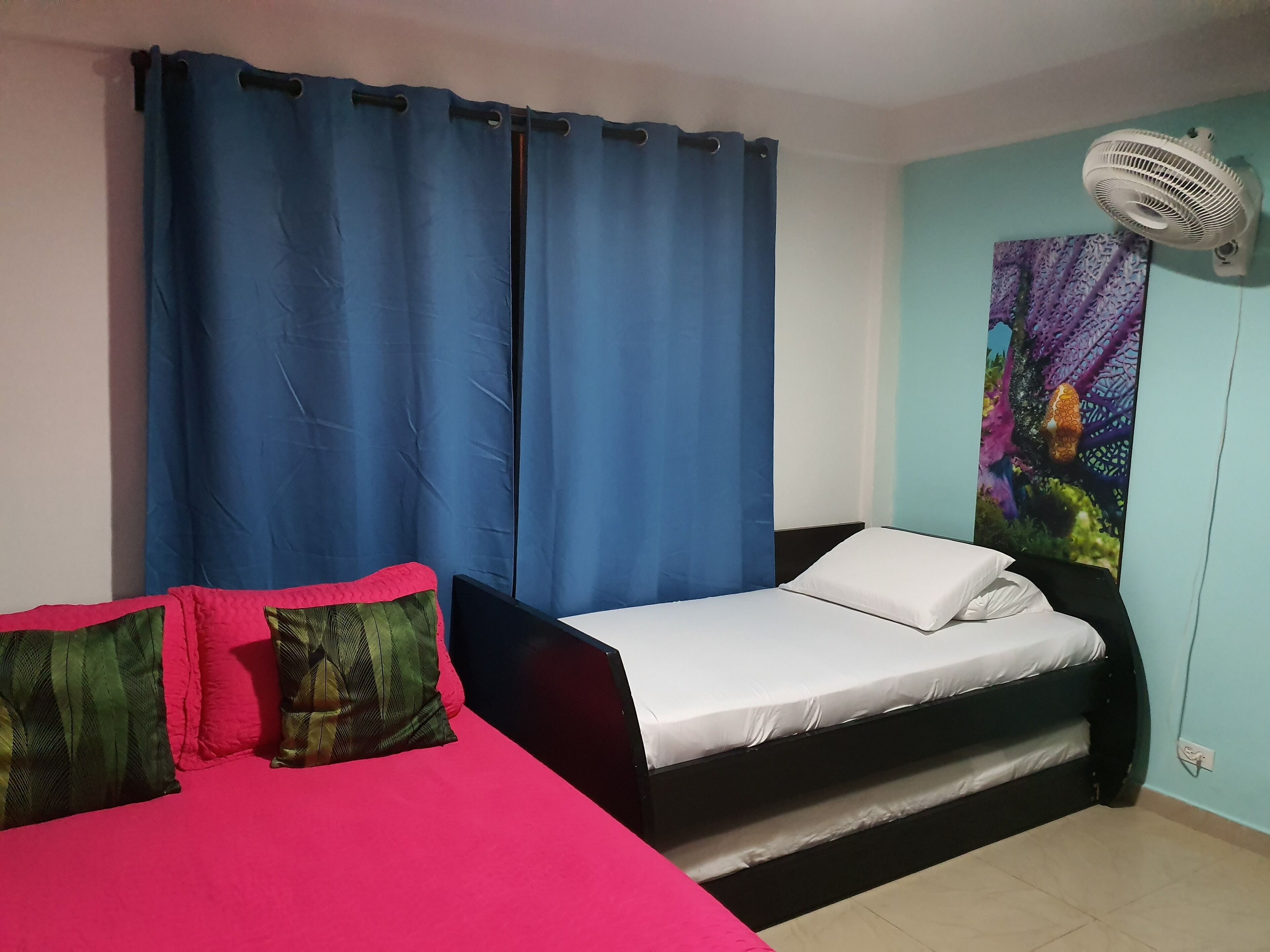 classic quadruple room, multiple beds | down duvets, in-room safe, iron/ironing board, bed sheets