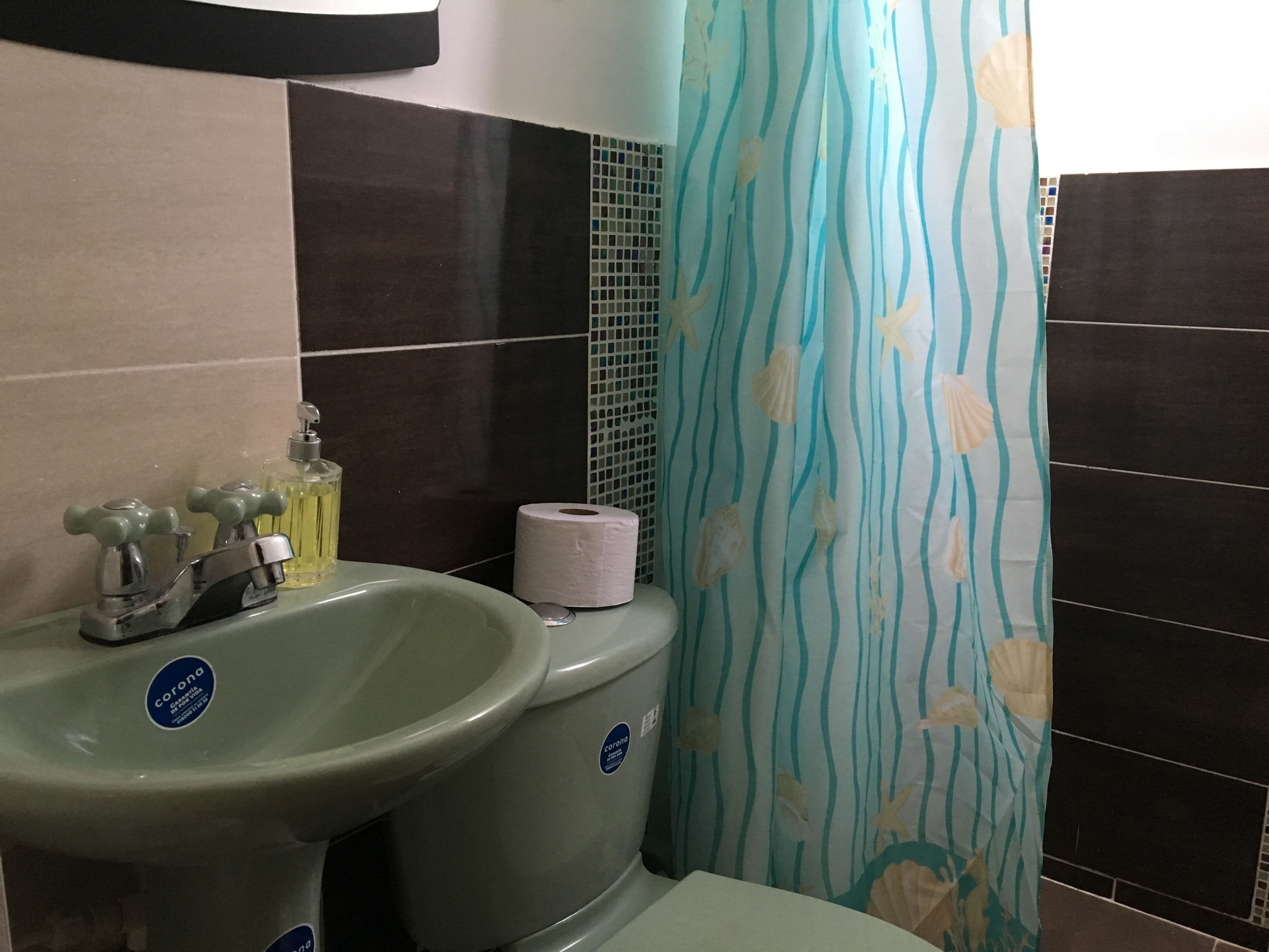 basic triple room, multiple beds, garden view | bathroom | shower, free toiletries, towels, soap