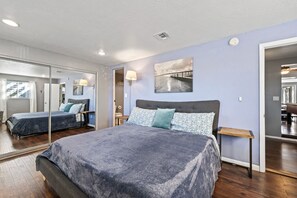 4 bedrooms, travel cot, free WiFi, bed sheets