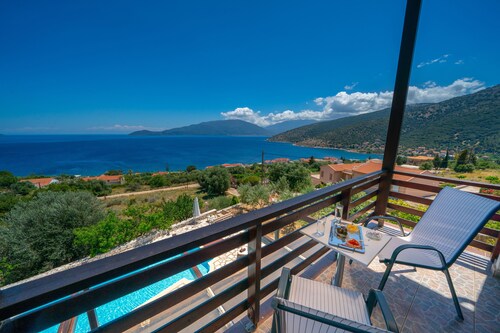 6-bedroom Villa Kandia I with private pool and stunning sea views