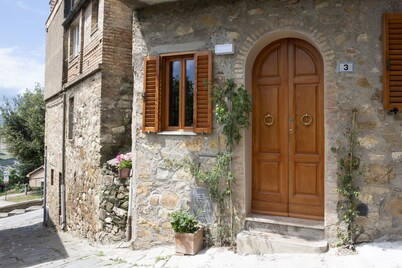 The Casetta di Brunello, quiet and breathtaking views