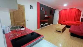 1 habitación, wifi y ropa de cama