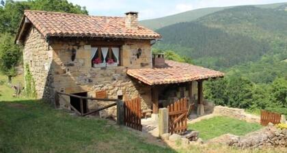 Cabaña en la montaña (alquiler íntegro) para 2/3 personas. Admite animales.