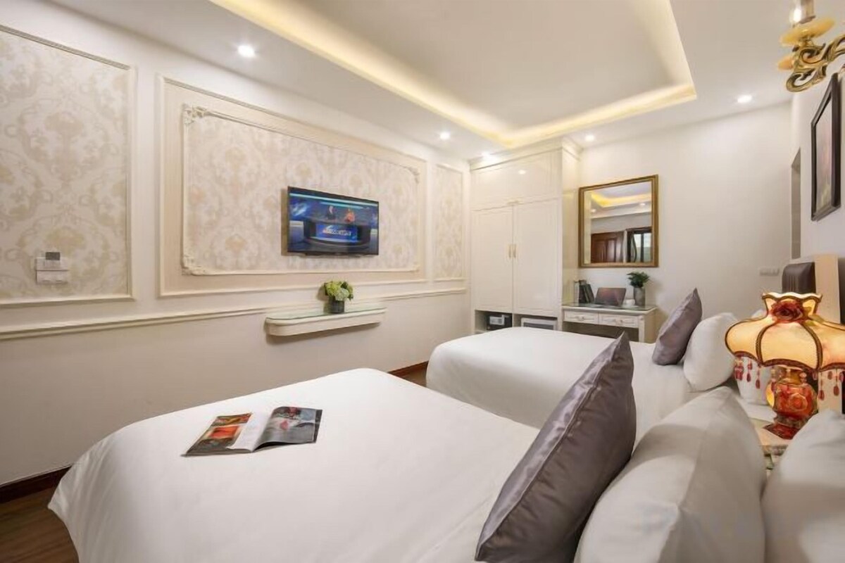 Couette en duvet d'oie, minibar, coffres-forts dans les chambres, bureau