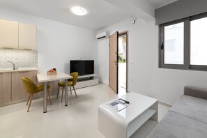 50-inch Smart TV with digital channels, TV - Rhodes Luxury Apartments (Rhodes)