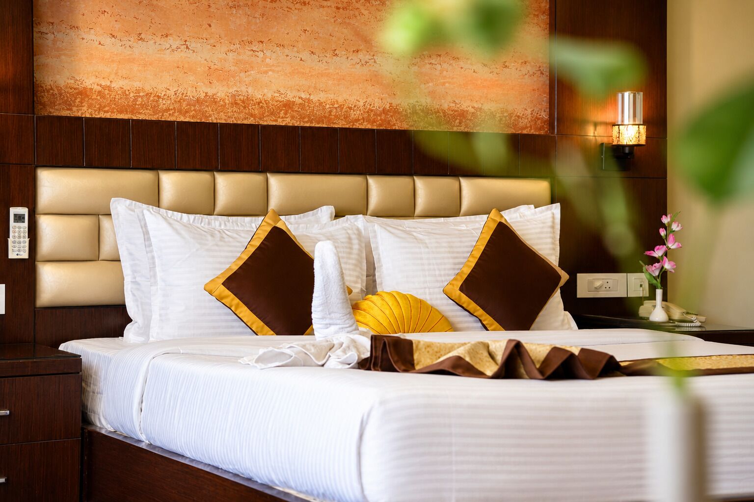 Executive tweepersoonskamer | 1 slaapkamer, hypoallergeen beddengoed, pillowtop-bedden, een minibar