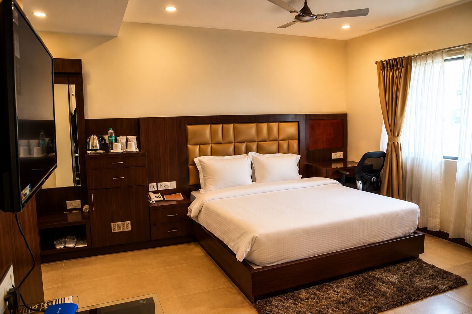 Chambre Double Exécutive | 1 chambre, literie hypoallergénique, surmatelas, minibar