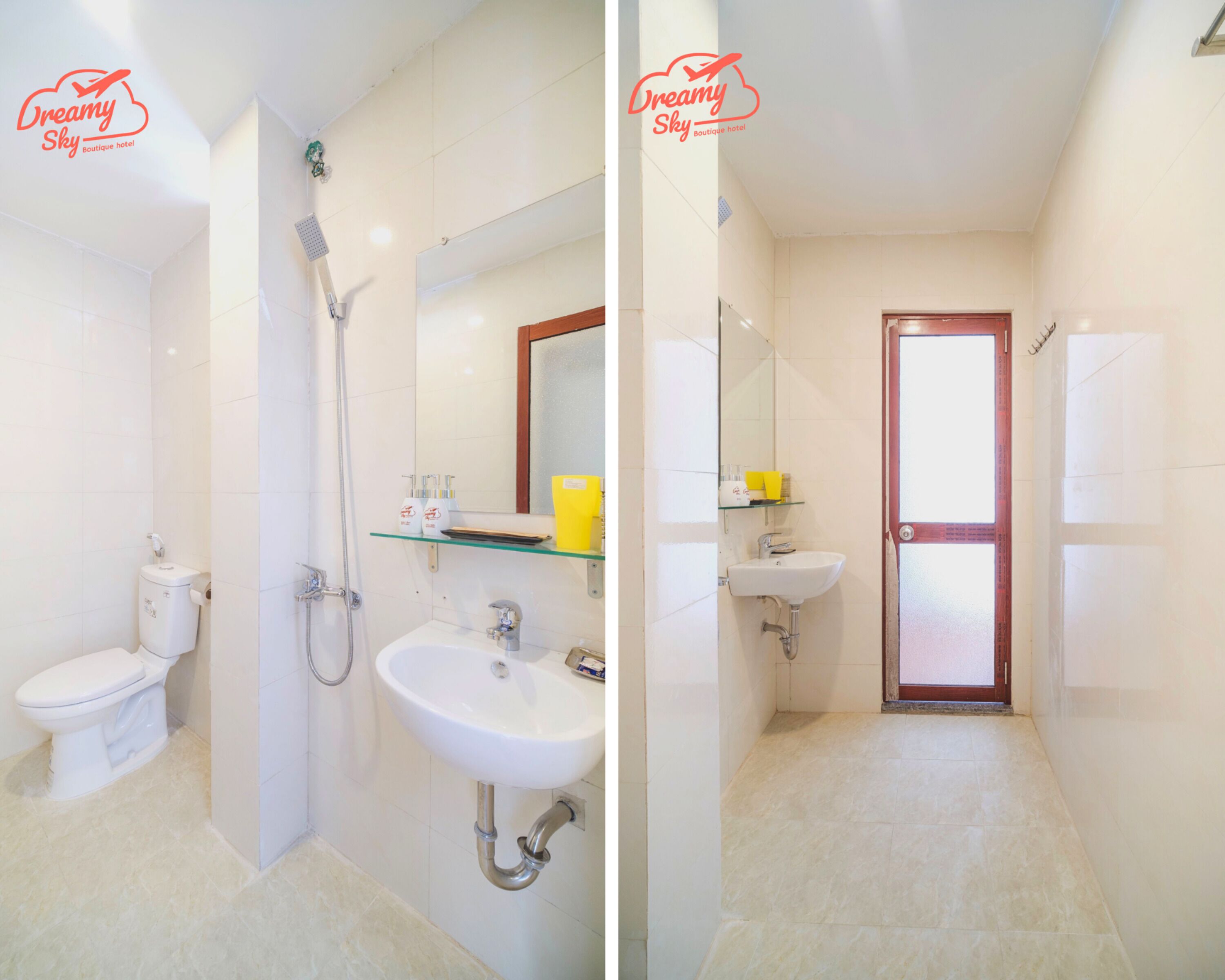 free toiletries, hair dryer, slippers, bidet