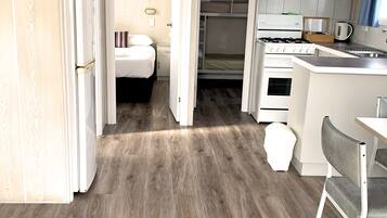 Village Deluxe, Sleeps 4 | Private kitchen | Fridge, microwave, coffee/tea maker, electric kettle