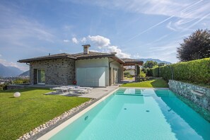Pool - Lake Como, Villa La Grande Bellezza, pool and amazing view (Griante)