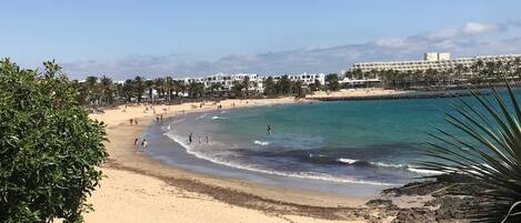 Beach nearby, beach towels