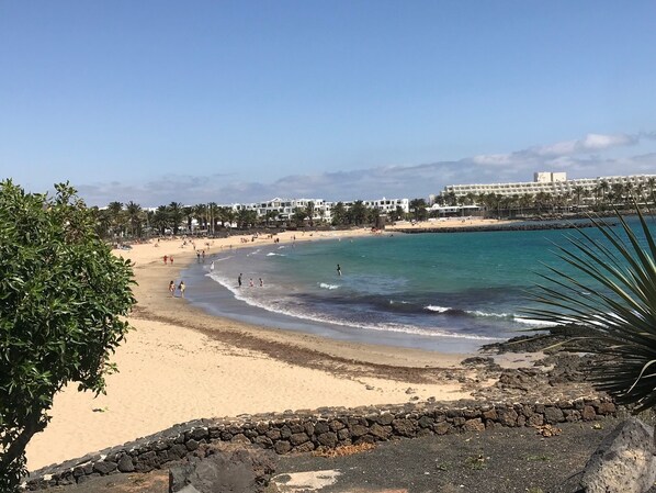 Beach nearby, beach towels
