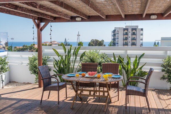 Terrace/patio - Narcissos Bay View Villa (Paralimni)
