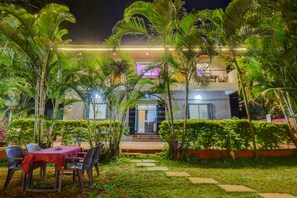 Façade de l’hébergement