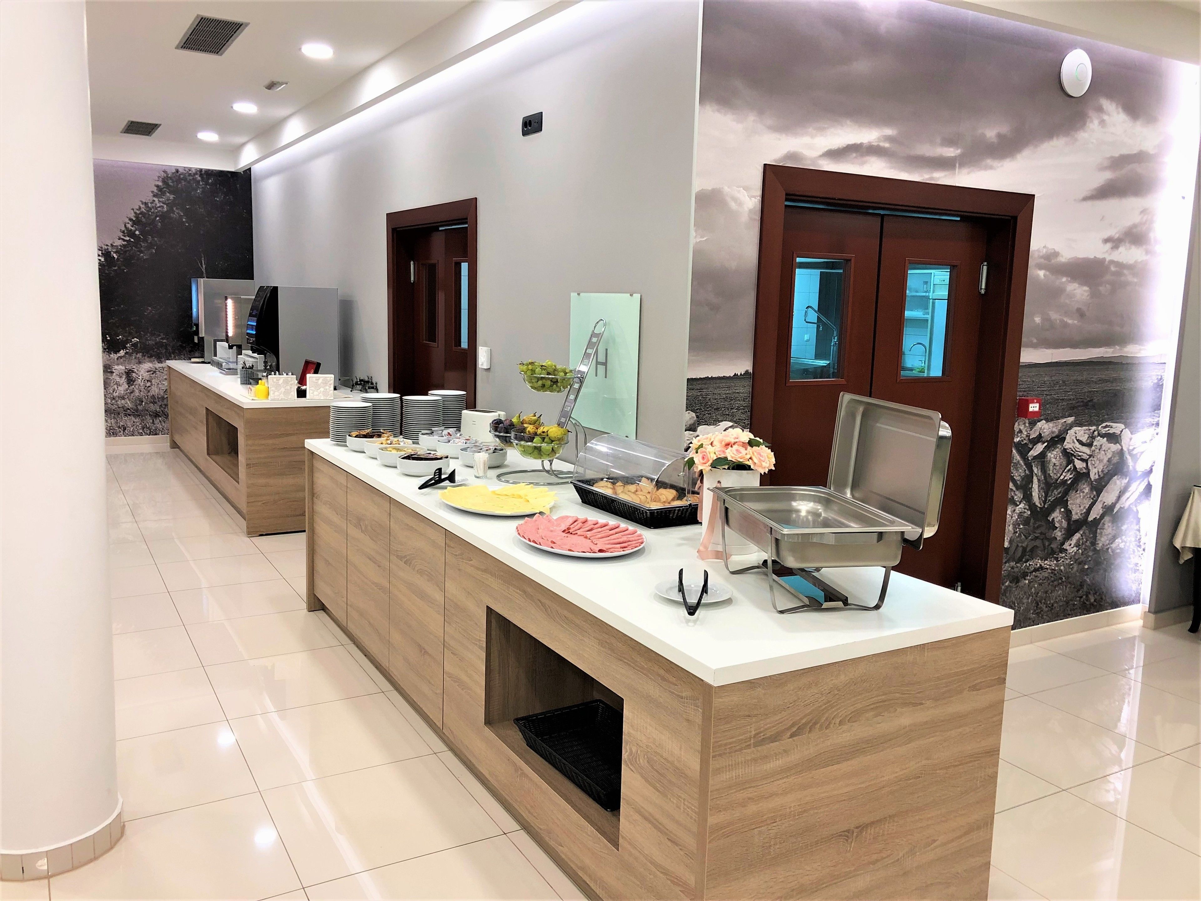 daily buffet breakfast (eur 5 per person)