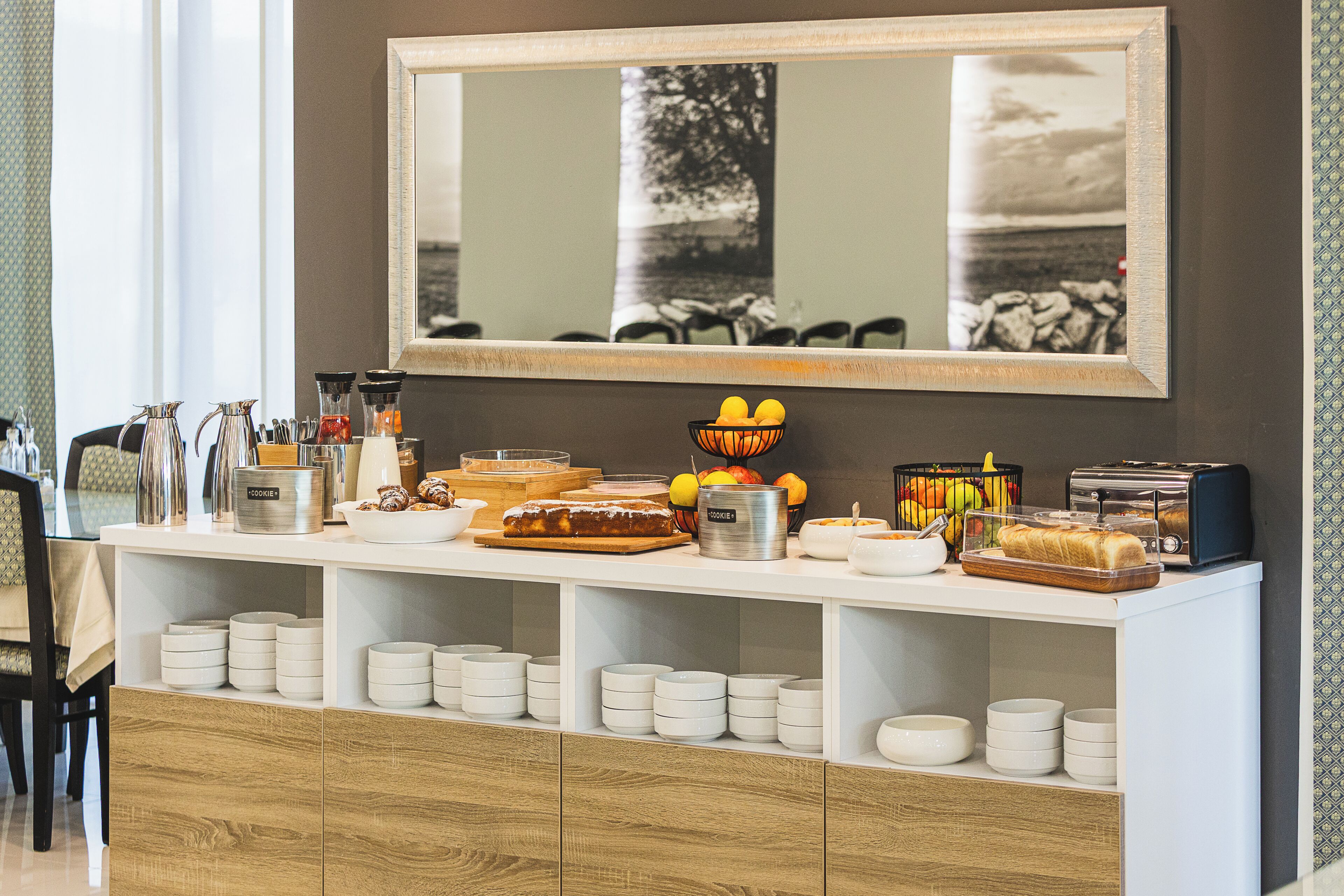 Desayuno buffet todos los días (con cargo)