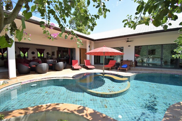 Pool - 4 Bedroom Villa with Private Pool in Walled Garden (Mae Nam)