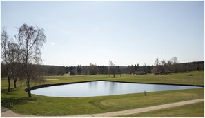 Deluxe Double Room, 1 Queen Bed, Golf View | View from room - Varbergs GK Östra Hotell (Grimeton)
