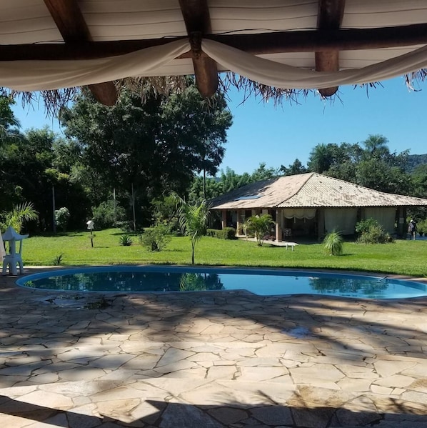 Alberca al aire libre